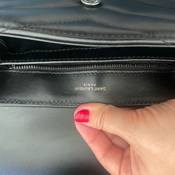 Ysl toy Lou Lou bag in black - Picture 9 of 12